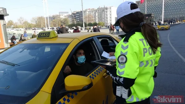 Taksim Meydanı’nda yaya yoluna giren kuryelere ceza yağdı - 11