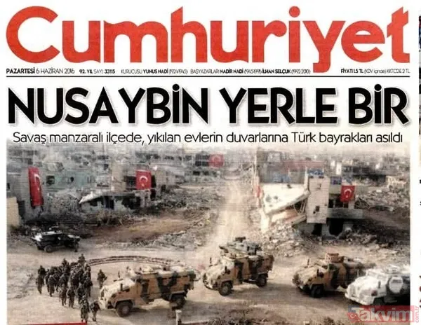FETÖ'nün Cumhuriyet'e attırdığı terör manşetlerinden bazıları - 7