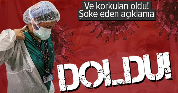 O ilde kırmızı alarm! Yoğun bakım ünitelerinde bir tane bile boş yatak yok!-1