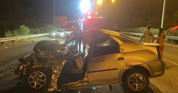 İzmir’de feci kaza: 1 kişi hayatını kaybetti