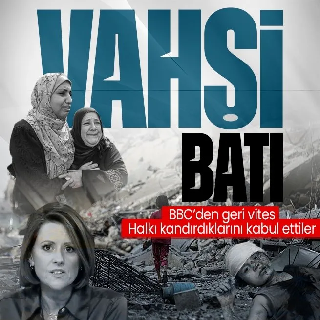 Batı medyasının karanlık algıcısı BBCden geri vites! Filistin üzerinden halkı kandırdıklarını kabul ettiler