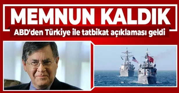ABD'nin Ankara Büyükelçisi David Satterfield'den ABD donanması ile TSK'nın tatbikatı hakkında açıklama: Memnuniyetle karşılıyoruz