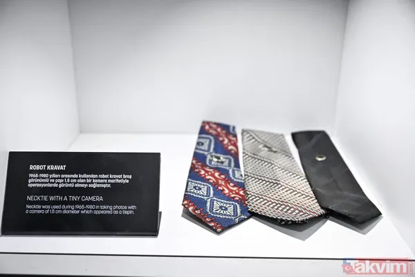 MİT'ten "Temas İstanbul" sergisi! İşte ajanların kullandığı malzemeler ve gizli silahlar - 8