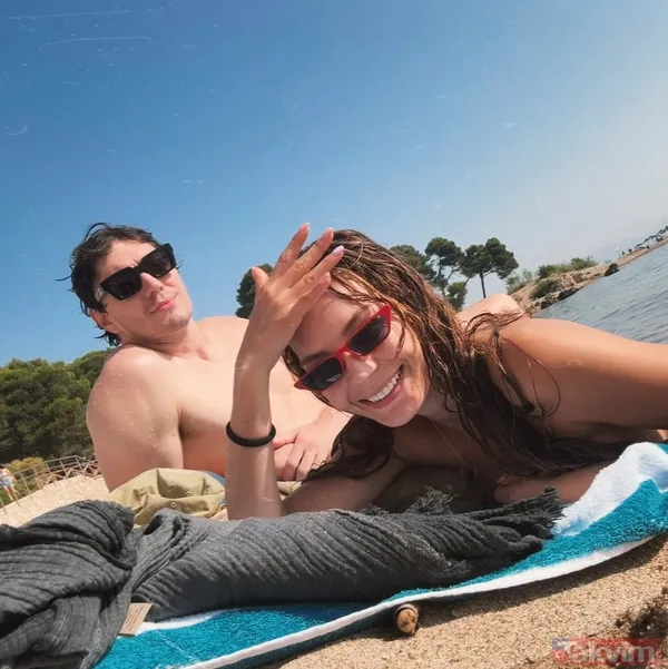 Ebru Şahin’in tatil günlüğü: Bikinili pozlarını paylaşmaya doyamadı! - 5