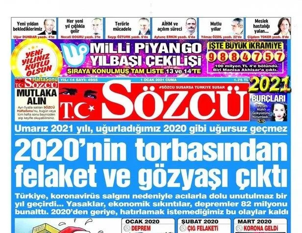 Sözcü’nün skandal ’Ayasofya’ manşetine inceleme