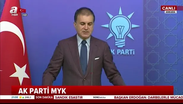 AK Parti MYK sonrası kritik açıklamalar