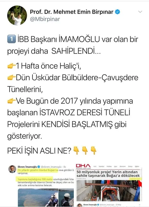 CHP'li İBB Başkanı Ekrem İmamoğlu AK Parti’nin başlattığı bir projeyi daha sahiplendi-2