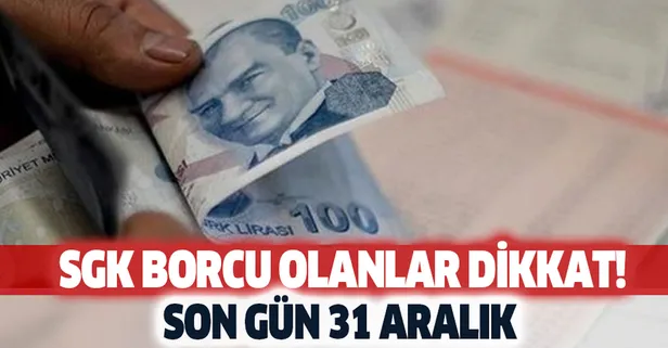 SGK ve vergi borcu olanlar dikkat! Başvuru yapanın borcu anında düşüyor! Son kabul tarihi...