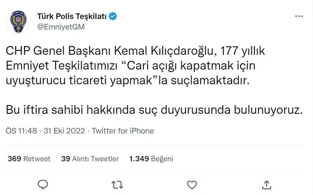 Siyasi müfteri! Emniyet Genel Müdürlüğü ve Jandarma'dan CHP lideri Kemal Kılıçdaroğlu hakkında suç duyurusu-3