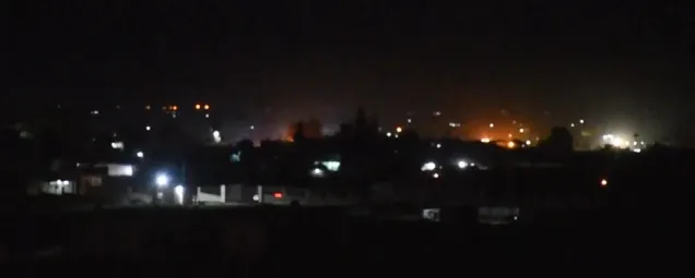 Kamışlıda art arda patlama