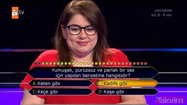 Kim Milyoner Olmak İster'de 125 bin TL'lik zor matematik sorusu: Hangisi bir narsistik sayı değildir? - 8