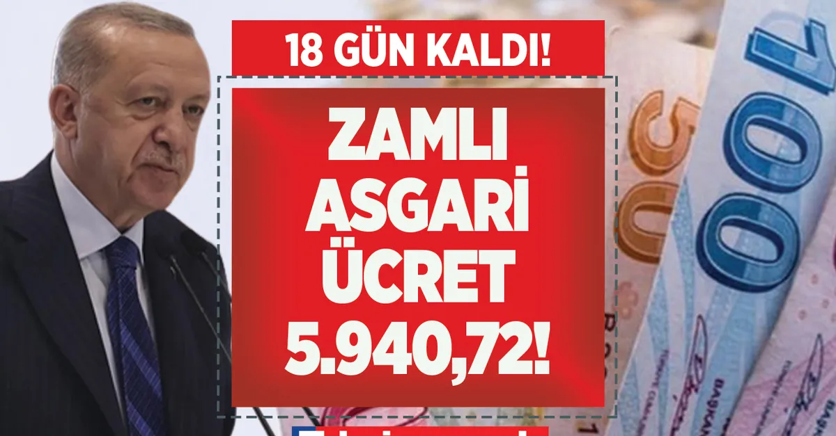 4.253 TL ile çalışan 1,2,3,4 çocuklulara müjde! Zamlı Asgari Ücret 5.940 TL! 3 farkı hesap yapıldı 18 gün sonra...