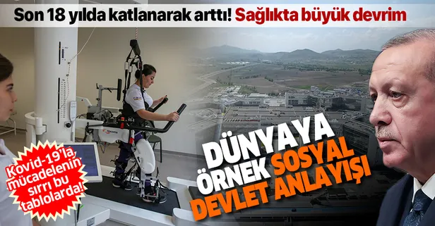 Türkiye dünyaya örnek oldu! Kovid-19'la mücadelenin sırrı bu tablolarda