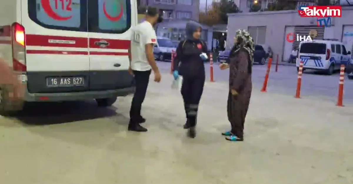 Bursa'da salıncağın zincirine takılan çocuğun parmağı koptu