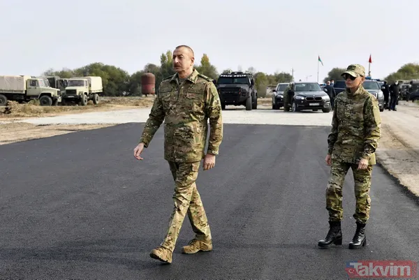 Azerbaycan Cumhurbaşkanı İlham Aliyev, 28 yıl sonra Karabağ'da zafer turu attı - 3