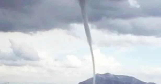 Son dakika: Muğla’nın Datça ilçesinde hortum!