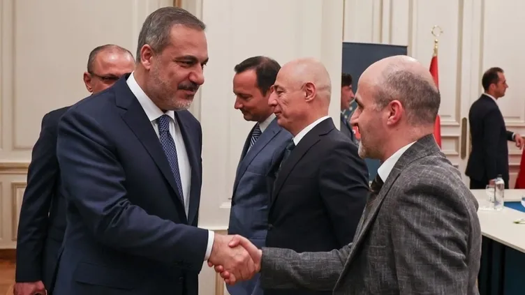 Dışişleri Bakanı Hakan Fidan, Mısır Cumhurbaşkanı Sisi ile bir araya geldi!