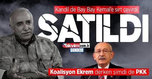 Kemal Kılıçdaroğlu’nu Kandil de sattı! Teröristbaşı Murat Karayılan: Başka aday olsa seçilebilirdi