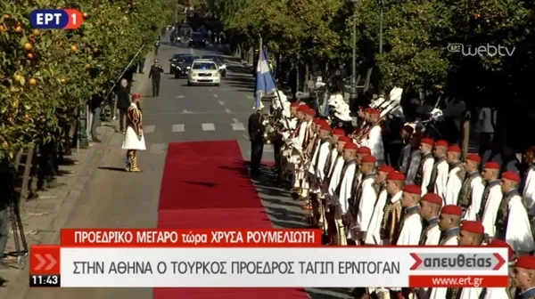 65 yıl sonra bir ilk! Cumhurbaşkanı Erdoğan Atina'da-1