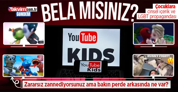 NETFLIX’ten sonra şimdi de Youtube Kids! Çocuklarınızın ne izlediğine dikkat edin! Cinsel içerik de var LGBT ile ilgili içerik de!