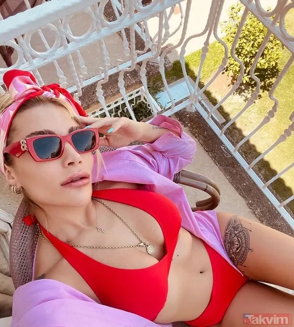 Demet Akalın bikini üstünü çıkarttı yarı çıplak haliyle olay! O görüntüyü gören dönüp bir daha baktı: "Gözümüze soktu" - 49