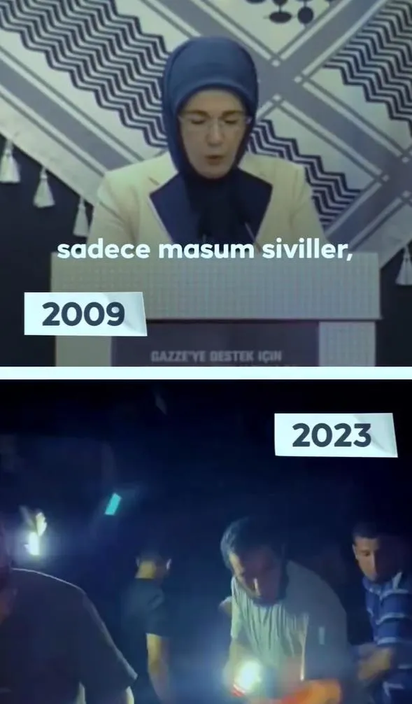 Emine Erdoğan'dan Gazze paylaşımı: Gazze’de uçurtmalar uçmalı, bombalar değil!-2