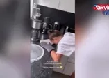 Bensu Soral'ın mutfakta zor anları! Hem güldü hem güldürdü