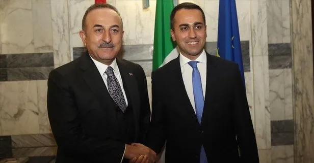 Dışişleri Bakanı Çavuşoğlu, İtalyan mevkidaşı Di Maio ile görüştü