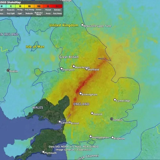İngiliz depremi kendi ülkesine uyarladı: Dümdüz olurduk