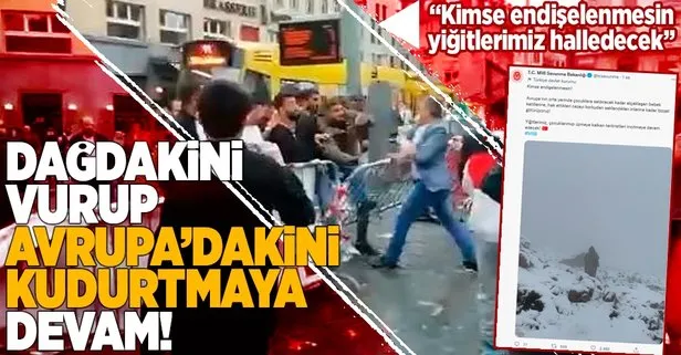 Milli Savunma Bakanlığı: Yiğitlerimiz, çocuklarımızı üzmeye kalkan teröristleri incitmeye devam edecek!