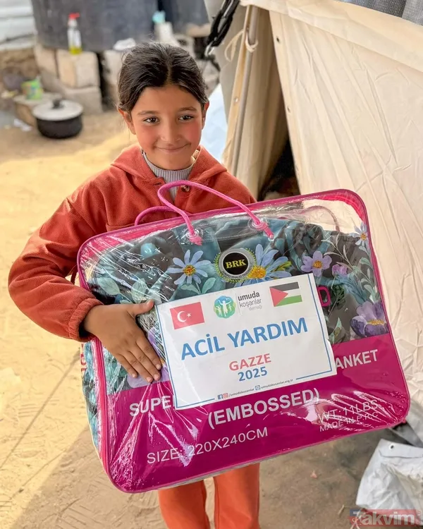 Gazze'de kışın ortasında bir umut ışığı! Gamze Özçelik’ten yürek ısıtan hamle - 7