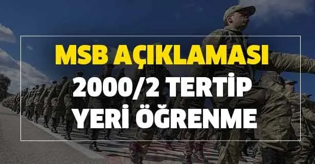sorgulama msb asal askerlik