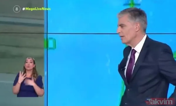 Yunan spikerde KIZILELMA hazımsızlığı! Ekranlarda görünce bakın ne yaptı - 4