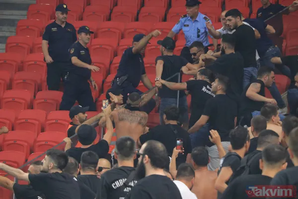 Beşiktaş Tirana maçında olay! Ceza tehlikesi var - 10