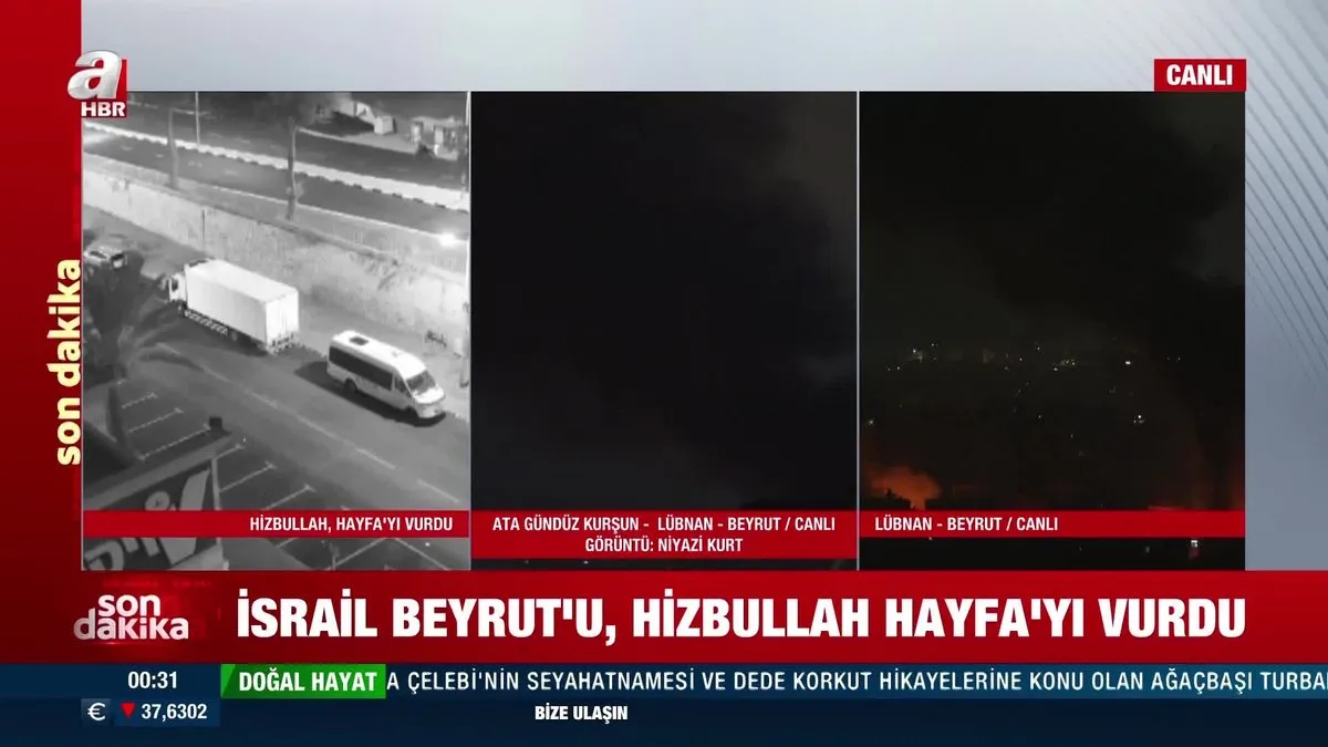 Hizbullah Hayfa'yı vurdu: 6 yaralı