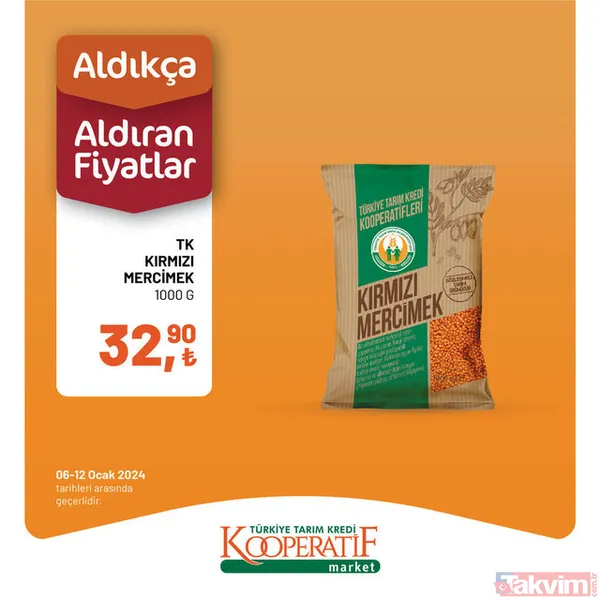 Kooperatif marketlerinde 20 üründe fiyatlar düştü! 30,50'ye satışta! Bulgur, mercimek, pirinç, sucuk hepsi... En ucuz ayçiçek yağı Tarım Kredi'de! - 3