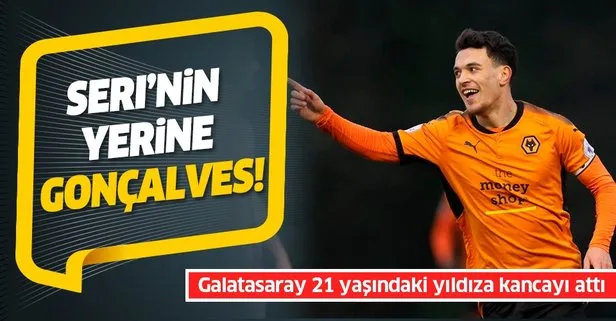Galatasaray’da Seri’nin yerine Gonçalves