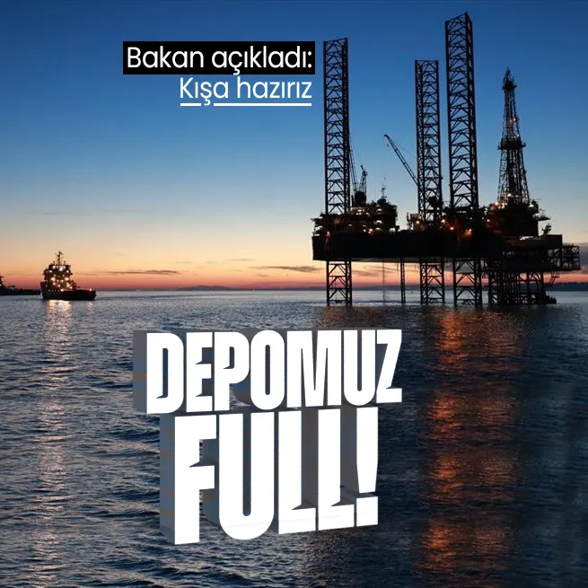 Kışa hazırız! Enerji ve Tabii Kaynaklar Bakanı Bayraktar açıkladı: Silivri Doğal Gaz Depolama Tesisinde yüzde 100 doluluk!