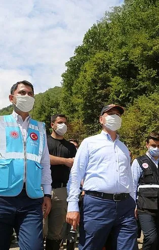 Devlet milletinin yanında! Bakanlar Soylu, Kurum ve Karaismailoğlu Dereli ilçesinde vatandaşların taleplerini dinledi