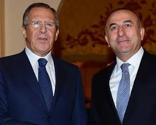 Çavuşoğlu mevkidaşı Lavrov ile görüştü