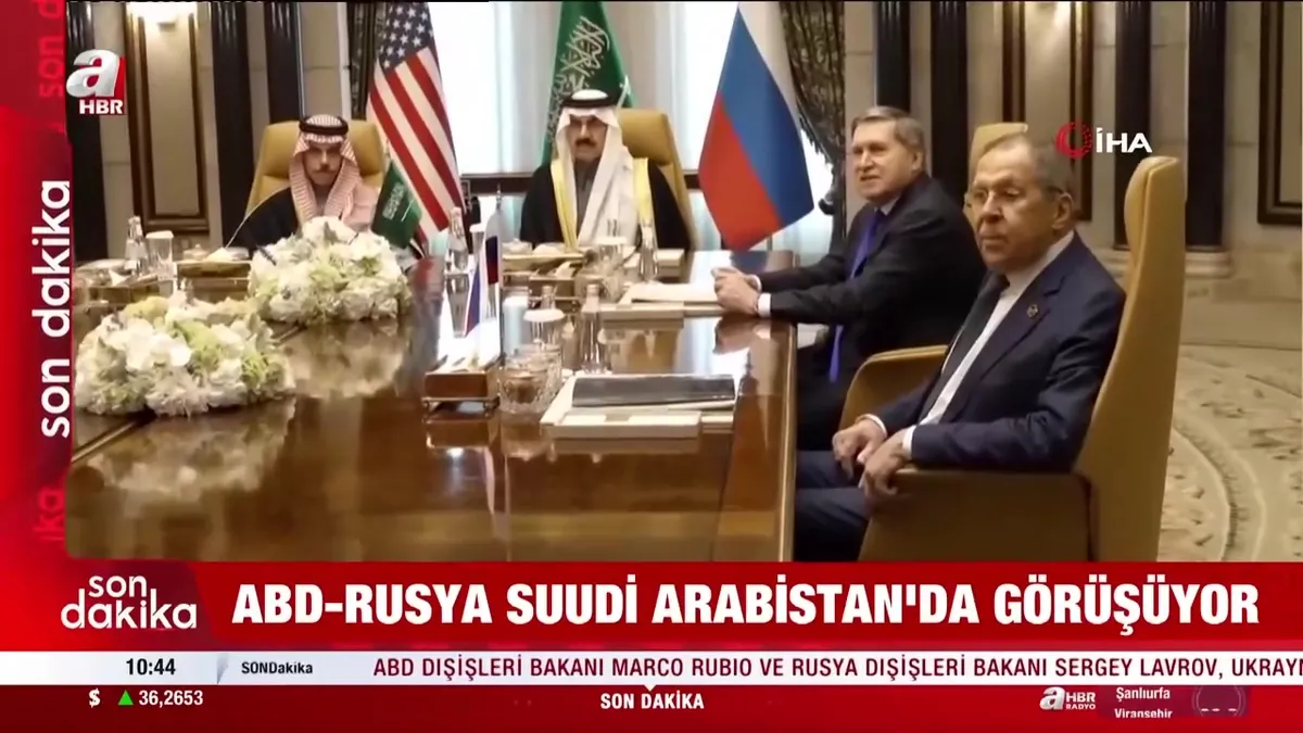 ABD ve Rusya Suudi Arabistan’da görüştü!