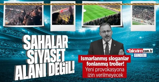 Son dakika: Fenerbahçe’den sonra şimdi de Beşiktaş tribünlerinde ’hükümet istifa’ tezahüratı! Tribünleri karıştırıyorlar! Kulüplerden tepki yağıyor