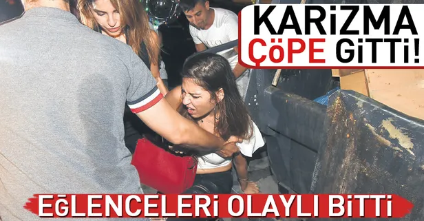 Karizma çöpe gitti