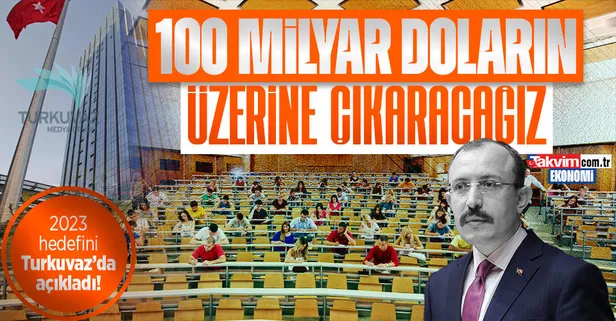 Bakan Muş Turkuvaz Medya'daki zirvede hedefi açıkladı: "2023'te hizmet ihracatını 100 milyar doların üzerine çıkaracağız"