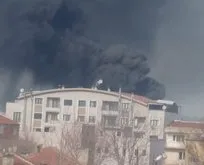 Bursa’da korkutan yangın! Gökyüzünü dumanlar kapladı