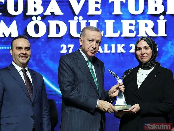 TÜBİTAK ve TÜBA Bilim Ödülleri sahiplerini buldu! 100.yılda Başkan Recep Tayyip Erdoğan takdim etti - 36