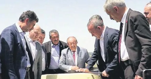 1 ton kaşar anında bitti