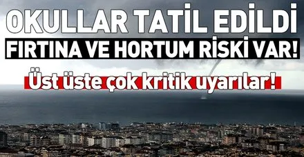 Son Dakika Antalya Da Yarin Okullar Tatil Takvim
