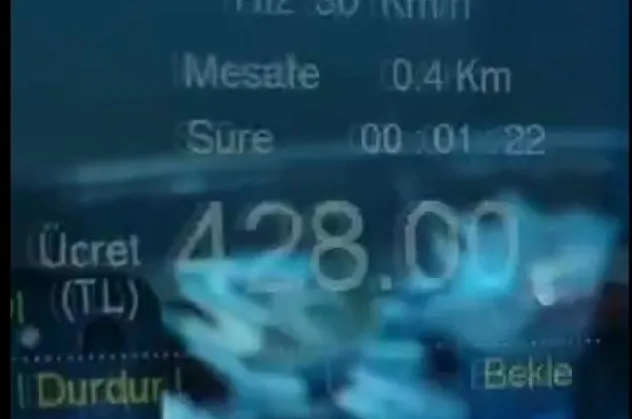 500 metre yola 435 lira alan taksici kendisini savundu! Tek suçlu taksimetreymiş