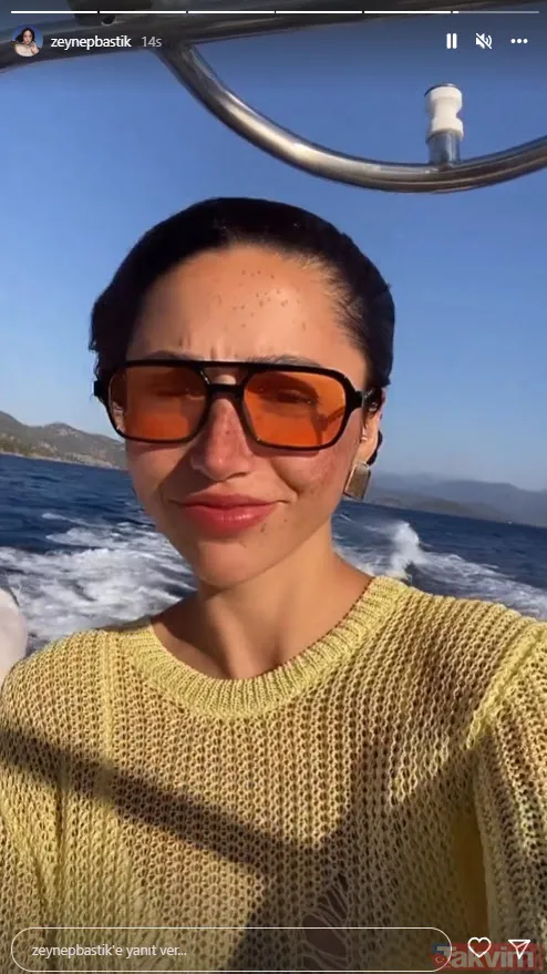 Zeynep Bastık önce bikinili pozunu sonra da yatak pozunu paylaştı 'dumplandınız' Eski eşi Tolga Akış'ın adı Çağla Şıkel'le anılıyordu - 17